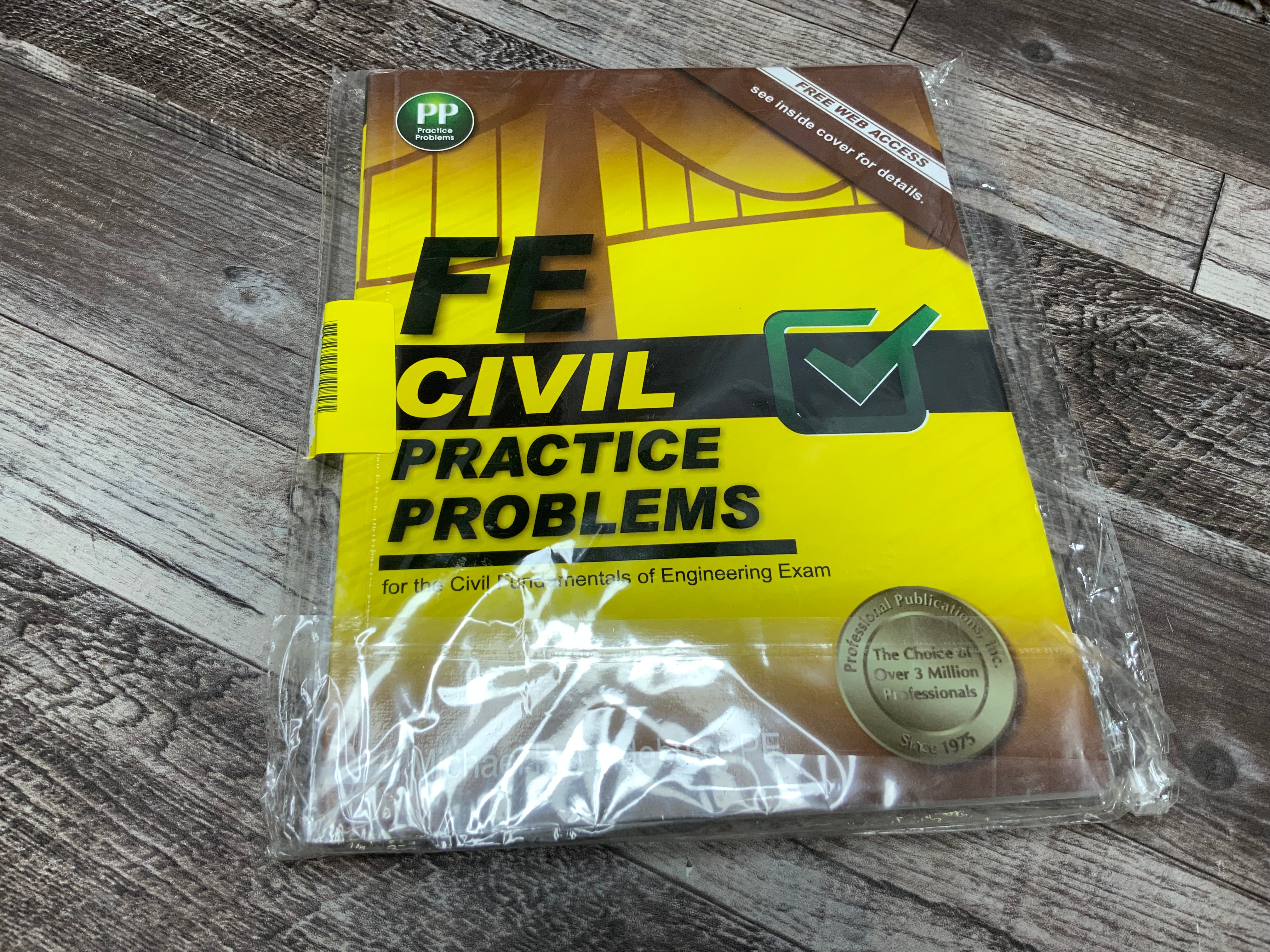 FE Civil Practice Problems First Edition (8092103016686)